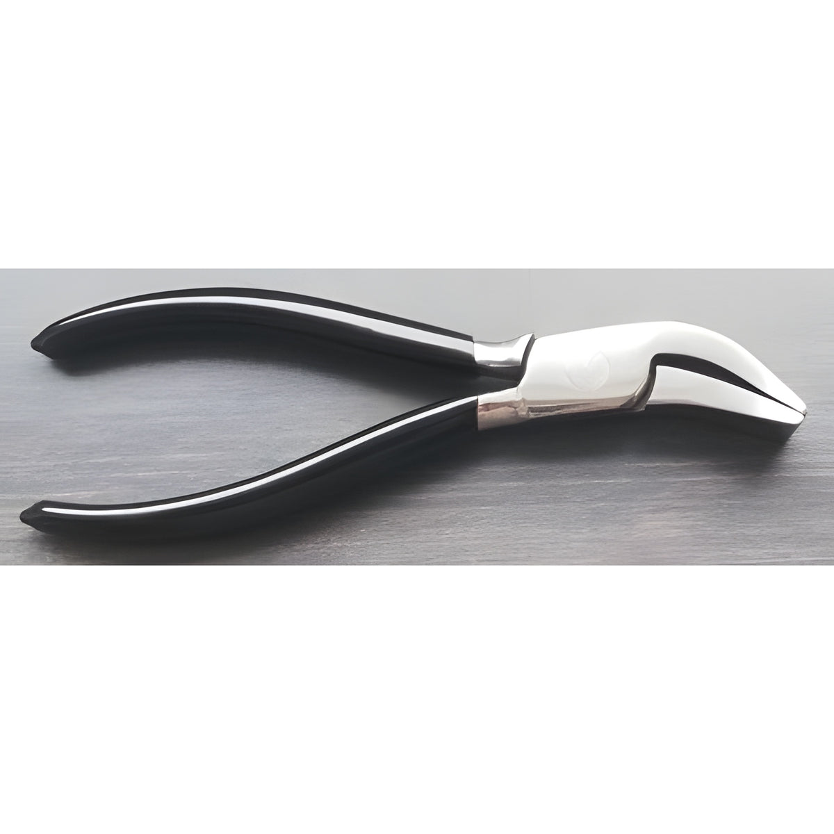 EDELSTAHL Mini-Falzzange 22 mm 45° gebogen