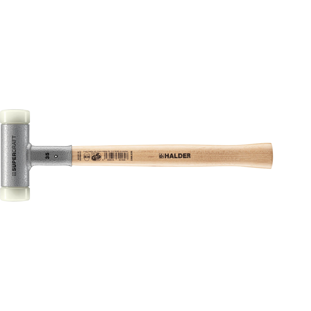 Nylon- Hammer rückschlagfrei 35 mm