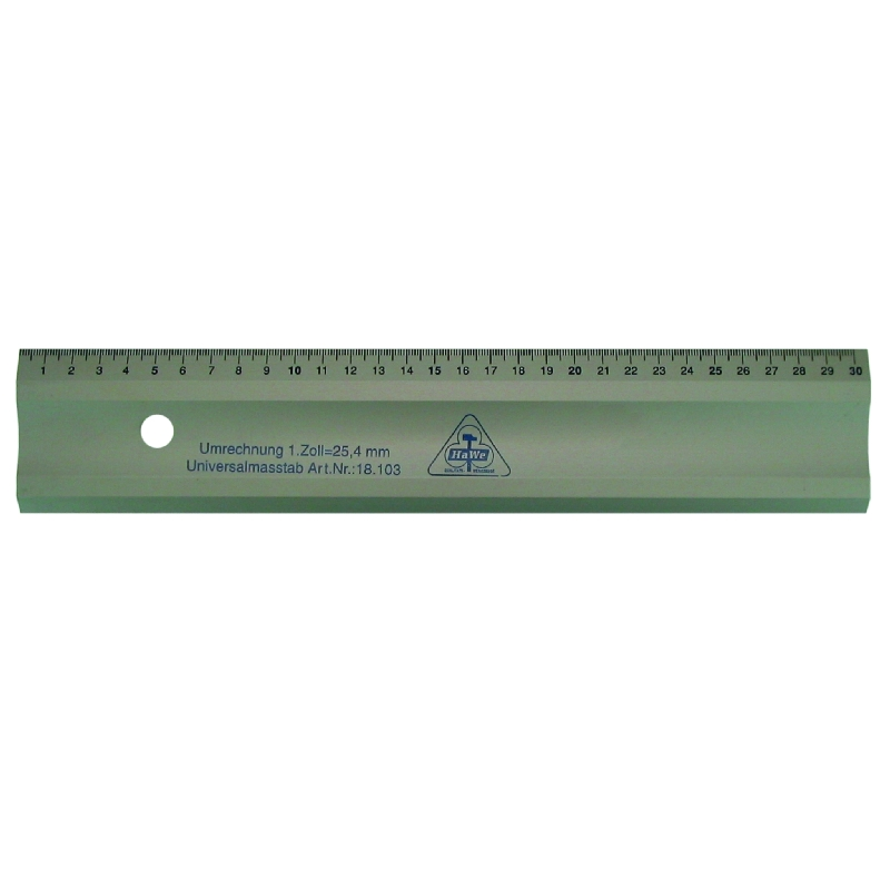 Aluminium Lineal 300 mm