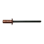 Dicht-Blindniete Kupfer/Stahl 3,2 x 12,5 mm