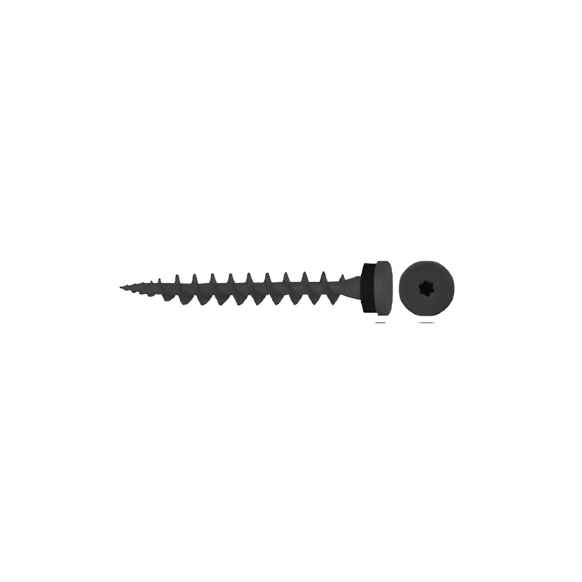 Isolierplattenschraube IPS 8,00 x 80 mm anthrazitgrau RAL 7016