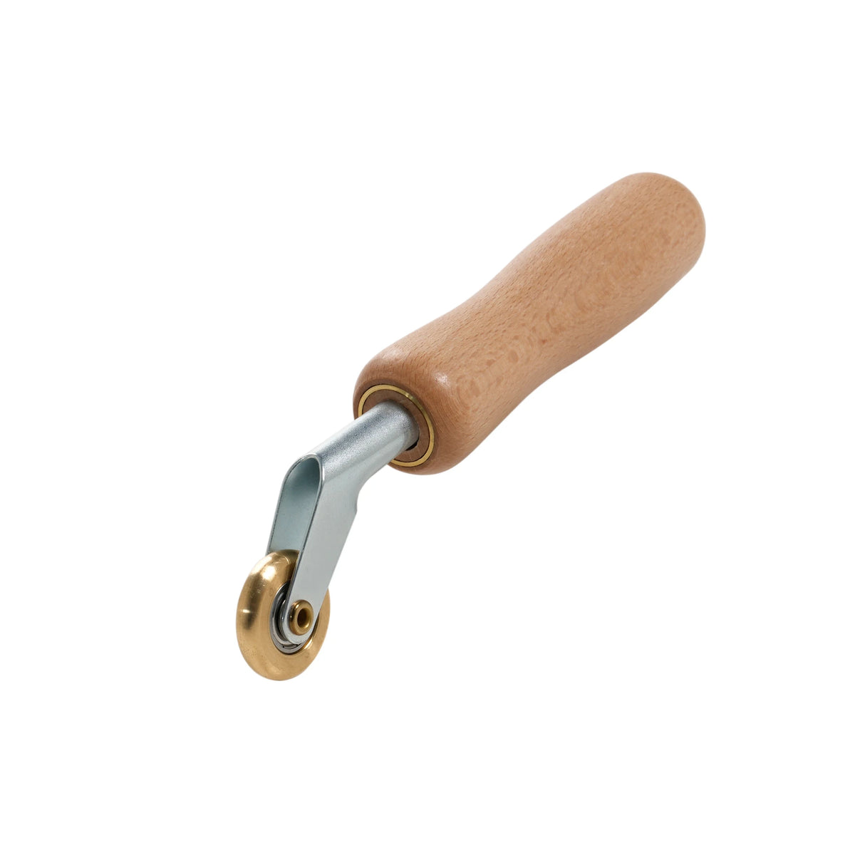 Andrückrolle aus Messing 6 mm rund