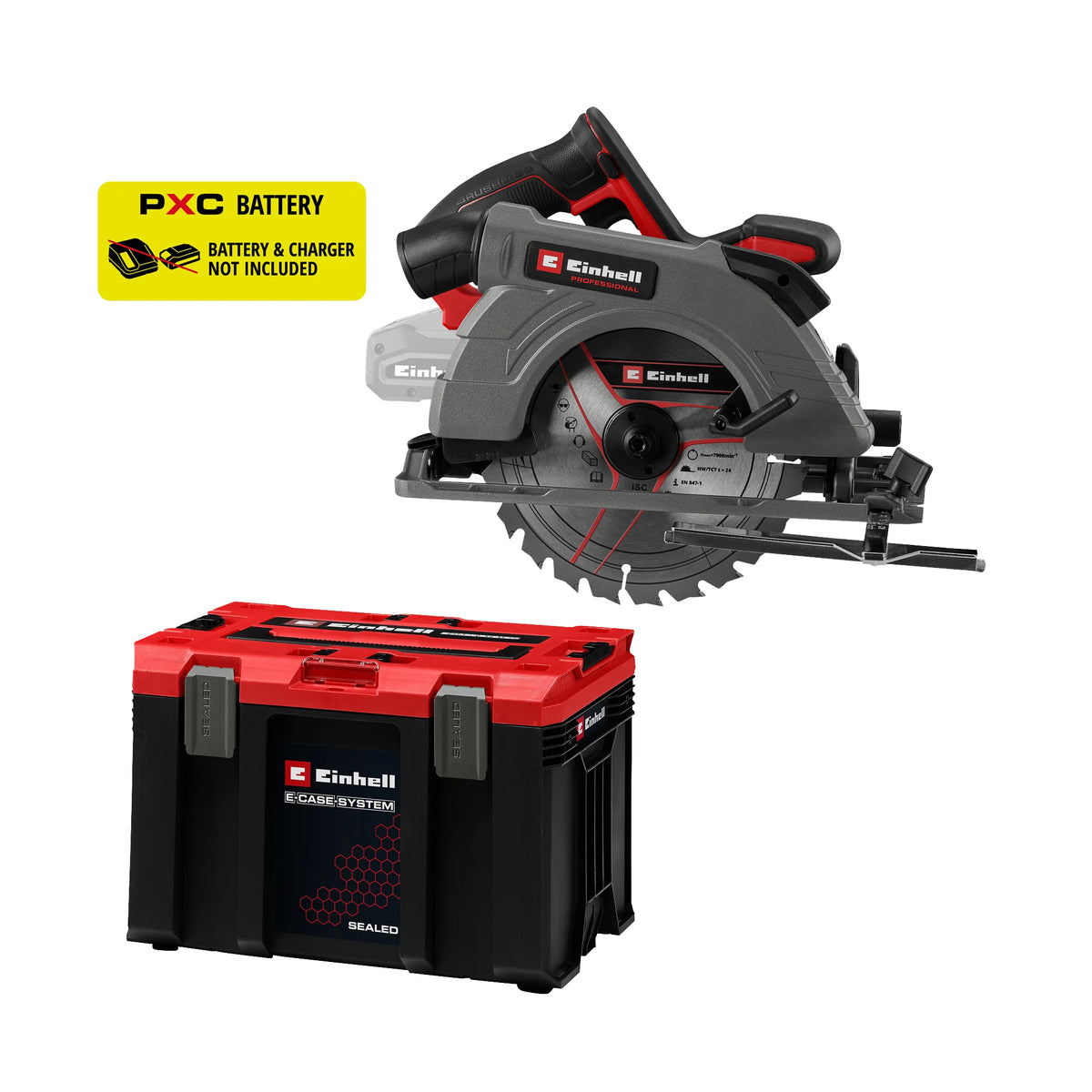EINHELL PRO Akku-Handkreissäge TP-CS 18/190 Li BL-Set