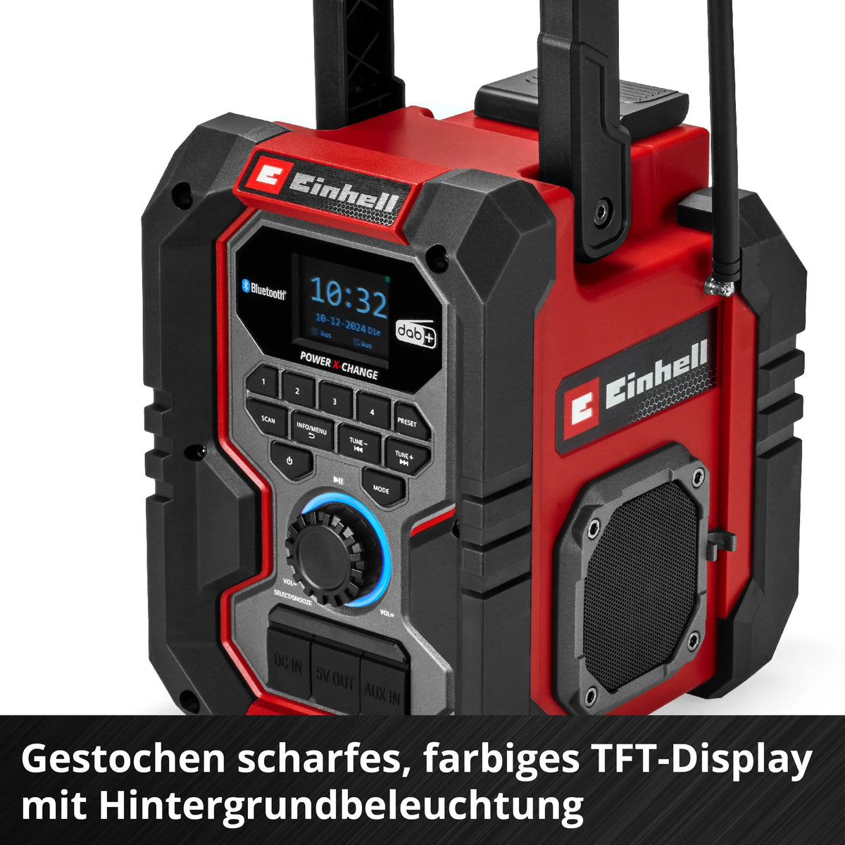 EINHELL EXP Akku-Radio TE-CR 18 Li DAB+/FM/BT - Solo
