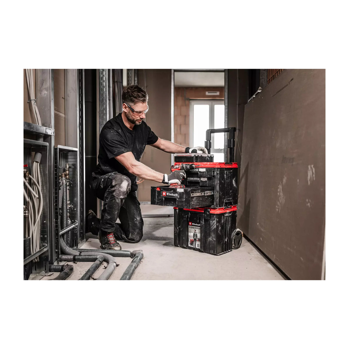 EINHELL ACC Systemkoffer E-Case Schubladenkoffer