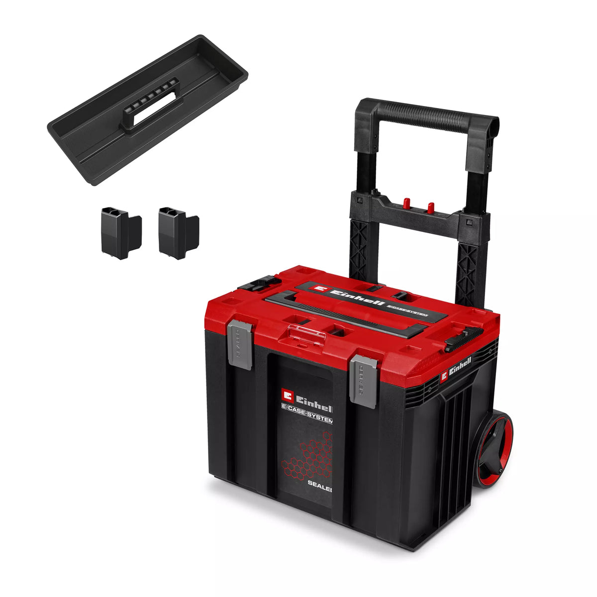 EINHELL ACC Systemkoffer E-Case L mit Rädern SEALED