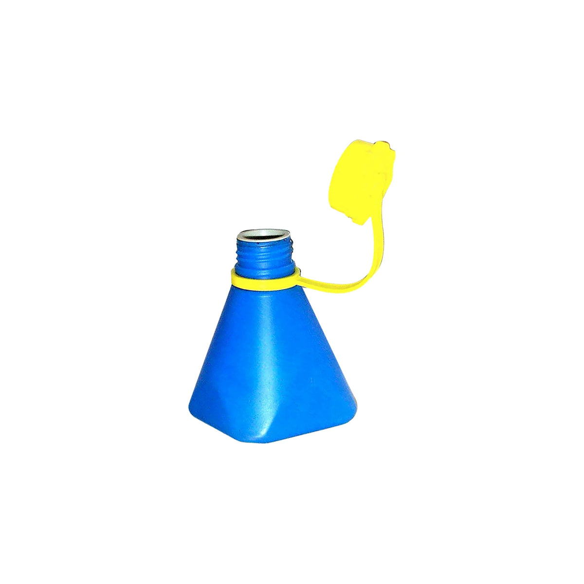 Lötwasserflasche flaschenform blau mit Auslaufschutz