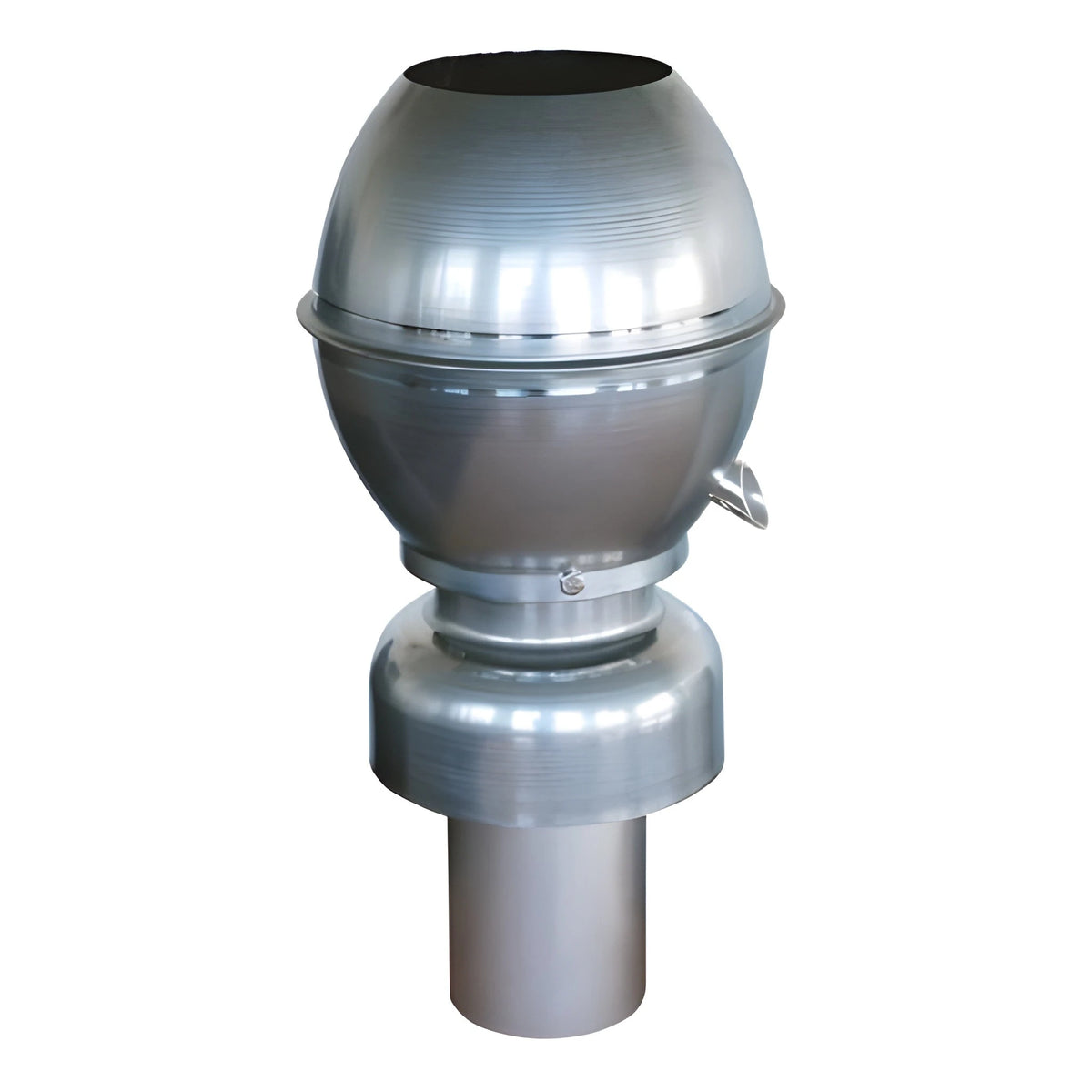 EDELSTAHL Entlüfter AMT mit Abschlusstrichter 125 mm