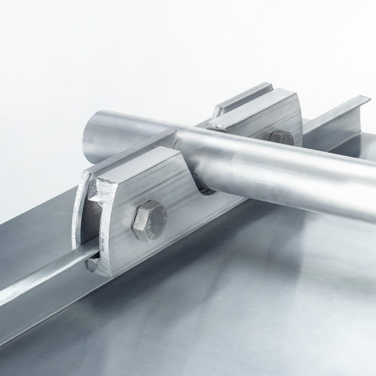 Aluminium Schneefanglasche für Winkelfalz