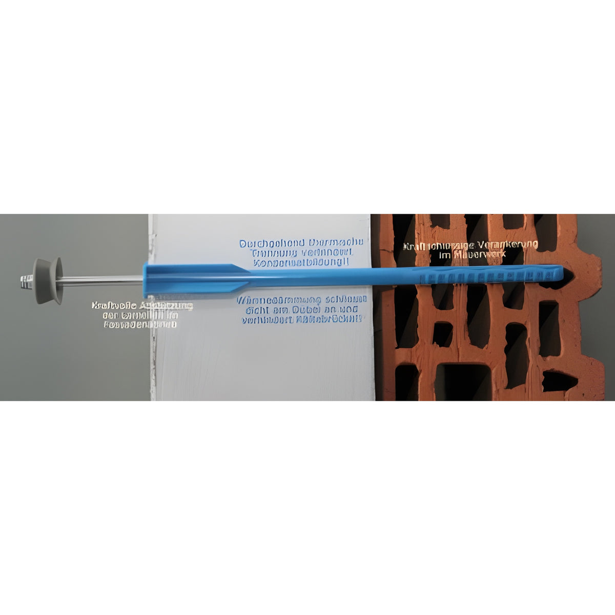 Vollwärmeschutzdübel mit Schraubstift 200 mm SDA 200