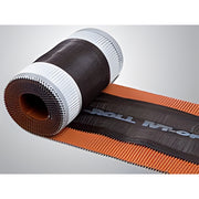 Fírst- und Gratlüftungsrolle mit PE-Gewebeanteil braun 310 mm