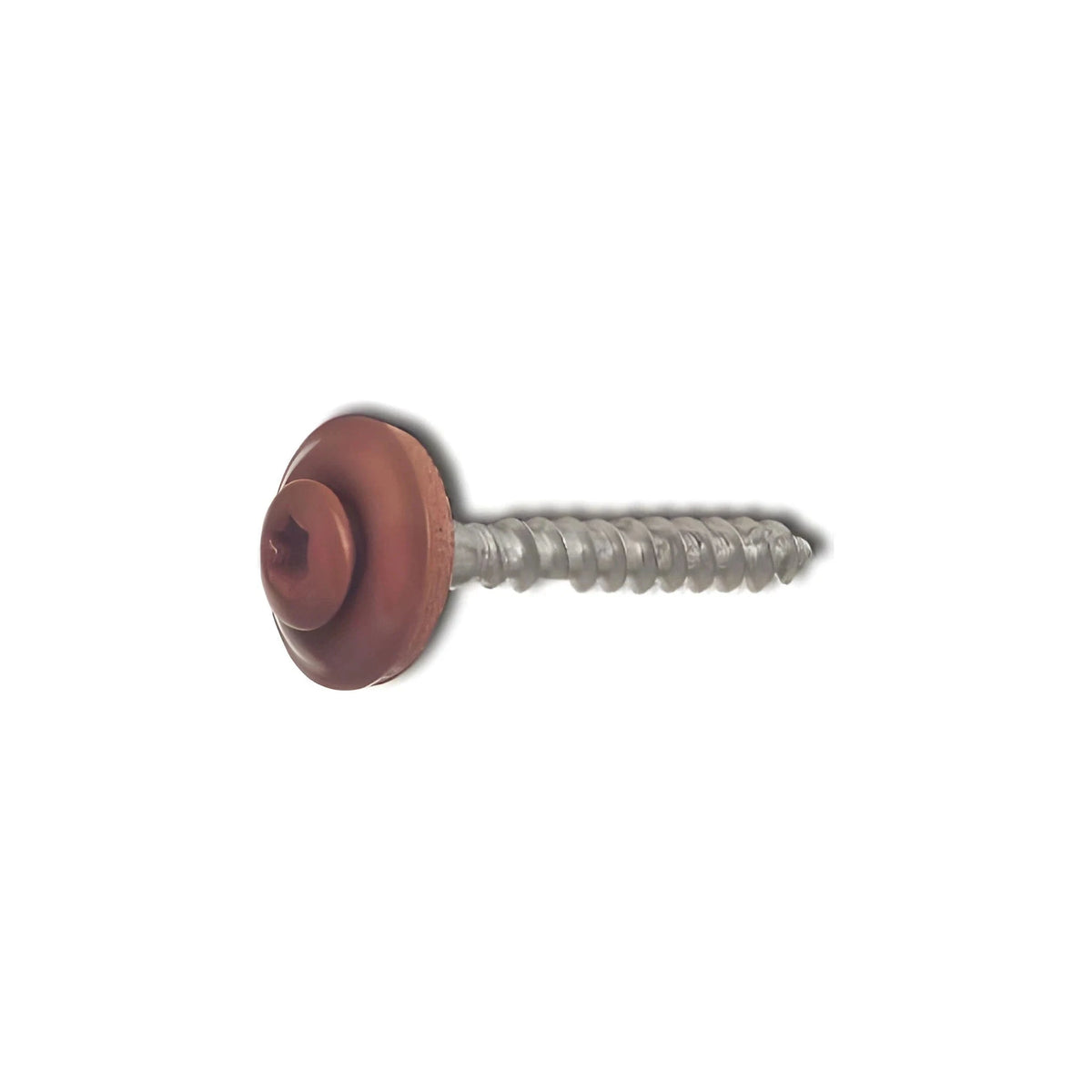 EDELSTAHL Spenglerschraube 4,5 x 45 mm TX 20 lackiert kupferbraun RAL 8004