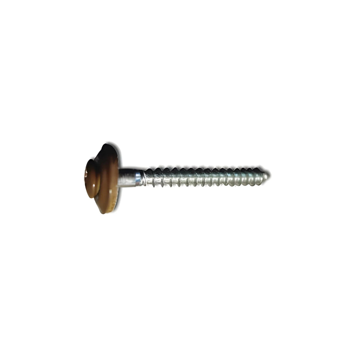 EDELSTAHL Spenglerschraube 4,5 x 45 mm TX 20 lackiert sepiabraun RAL 8014
