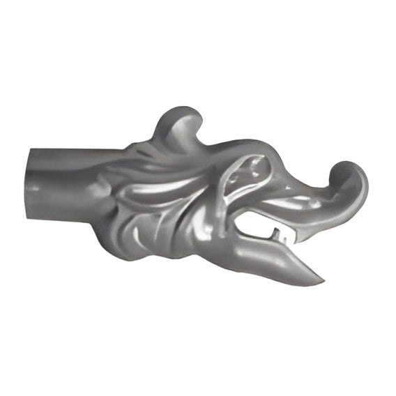 Kupfer Wasserspeier Drachenkopf 220 / 42 mm