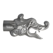 Zink Wasserspeier Drachenkopf 300 / 65 mm
