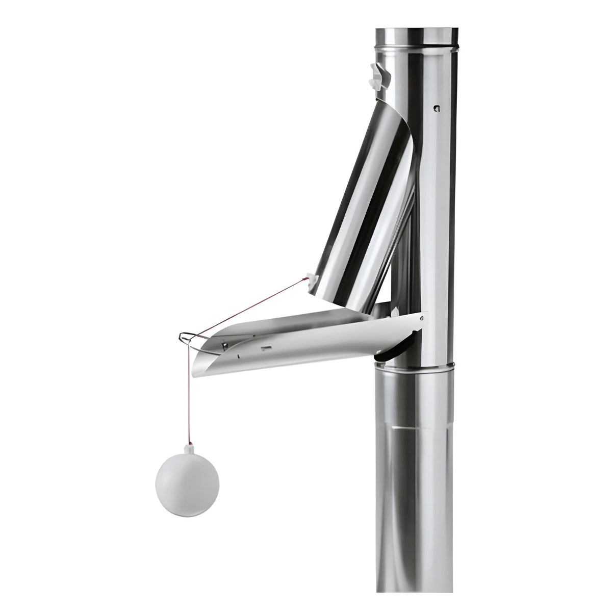 Zink Regenwasserklappe FRANKOMAT 87 mm
