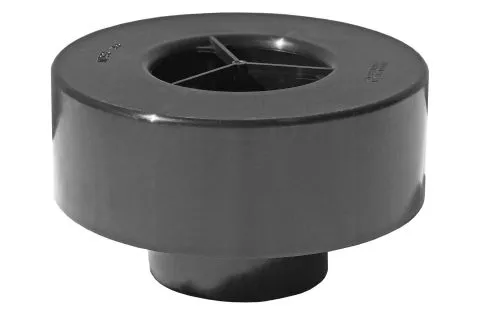 PE- Abschlußzarge für Dunstrohreinfassungen 95/125 mm