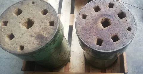 Arbeitständer mit Holzplatte -gebraucht -