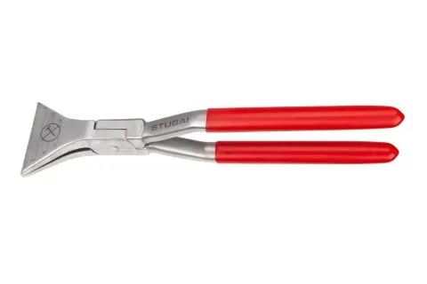 STUBAI Aluminium Leichtfalzzange 60 mm gerade