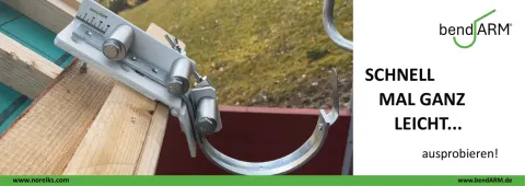 Rinneneisenbieger bendArm Pro-Line