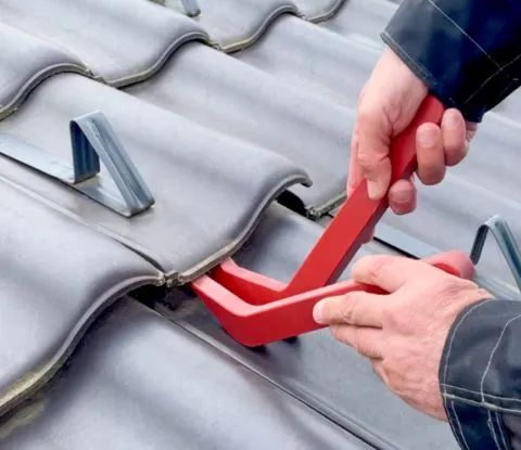 HAIDL Dachziegelheber 2tlg.