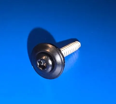 Spenglerschrauben 2tlg. 4,5 x 45 Tiefschwarz VPE 200