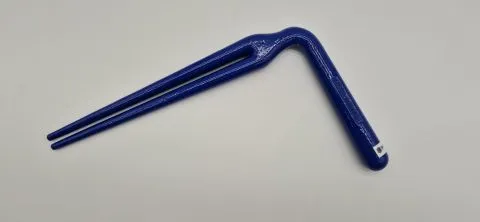 Quetschfalzeisen 210 mm Schlitztiefe SPENGLERTOOLS blau