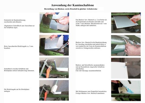 Kaminschablone FBU 200