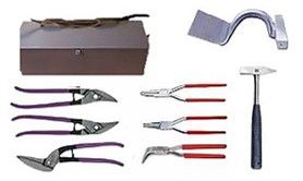 Edelstahl-Werkzeug-Satz 9 -teilig