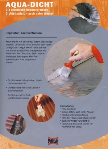 AQUA-DICHT - grau - 1 kg-Dose