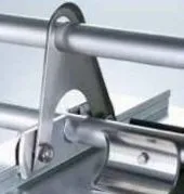 Aluminium Doppelrohr-Aufstockelement dreieckform
