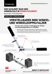 Rundgaubenwinkel- und Doppelfalzschließer mit PVC-Backen und verstellbare Griffe