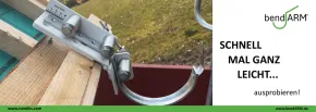 Rinneneisenbieger bendArm Pro-Line