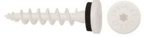 Isolierplattenschraube IPS-H 8 x 55 mm signalweiß RAL 9003