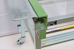 Auflageblech seitlich 80 cm verzinkt