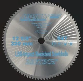 JEPSON Drytech® HM-Sägeblatt LBS Ø 320 mm / 84Z für Stahl